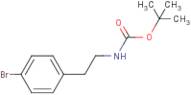 2-(4-Bromophenyl)ethanamine, N-BOC protected