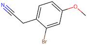 2-(2-Bromo-4-methoxyphenyl)acetonitrile