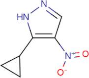 2-Cyclopropyl-3-nitro-1H-pyrazole