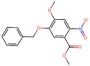 Methyl 5-Benzyloxy-4-methoxy-2-nitrobenzoate