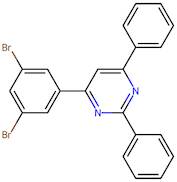 4-(3,5-Dibromophenyl)-2,6-diphenylpyrimidine