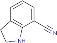 2,3-Dihydro-1H-indole-7-carbonitrile