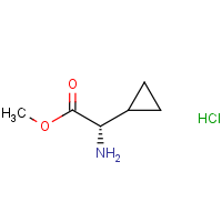 (S)-Methyl 2-amino-2-cyclopropylacetate hydrochloride