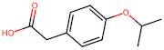 2-[4-(propan-2-yloxy)phenyl]acetic acid