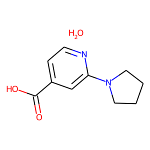 2-(Pyrrolidin-1-yl)isonicotinic acid sesquihydrate