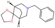 3-Benzyl-3-azaspiro[bicyclo[3.2.1]octane-8,2'-[1,3]dioxolane]