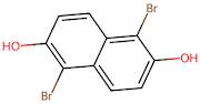 1,5-Dibromonaphthalene-2,6-diol