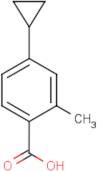 4-Cyclopropyl-2-methylbenzoic acid