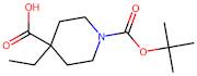 1-(tert-Butoxycarbonyl)-4-ethylpiperidine-4-carboxylic acid