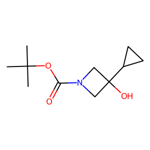 tert-Butyl 3-cyclopropyl-3-hydroxyazetidine-1-carboxylate