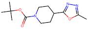 1-Boc-4-(5-Methyl-1,3,4-oxadiazol-2-yl)piperidine