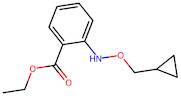 Ethyl 2-((cyclopropylmethoxy)amino)benzoate