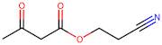 2-Cyanoethyl 3-oxobutanoate