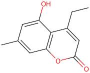 4-Ethyl-5-hydroxy-7-methyl-2H-chromen-2-one