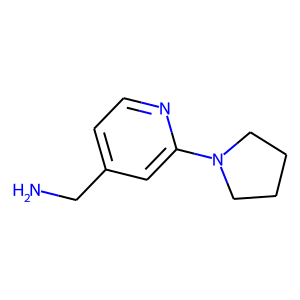 (2-Pyrrolidin-1-ylpyrid-4-yl)methylamine