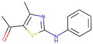 1-[4-Methyl-2-(phenylamino)-1,3-thiazol-5-yl]ethan-1-one