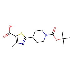 2-[1-(tert-Butoxycarbonyl)piperidin-4-yl]-4-methyl-1,3-thiazole-5-carboxylic acid