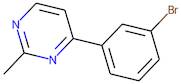 4-(3-Bromophenyl)-2-methylpyrimidine