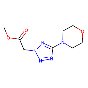 Methyl [5-(4-morpholino)tetrazol-2-yl]acetate