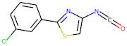 2-(3-Chlorophenyl)-1,3-thiazol-4-yl isocyanate