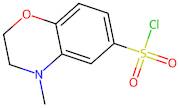 4-Methyl-3,4-dihydro-2H-benzo[1,4]oxazine-6-sulfonyl chloride