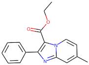 Ethyl 7-methyl-2-phenylimidazo[1,2-a]pyridine-3-carboxylate