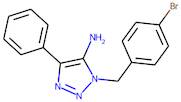 1-(4-Bromobenzyl)-4-phenyl-1H-1,2,3-triazol-5-ylamine