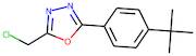 5-Chloromethyl-2-[4-(tert-butyl)phenyl]-1,3,4-oxadiazole