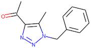 1-(1-benzyl-5-methyl-1H-1,2,3-triazol-4-yl)-1-ethanone