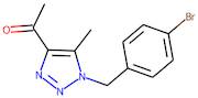 1-[1-(4-Bromobenzyl)-5-methyl-1H-1,2,3-triazol-4-yl]-1-ethanone