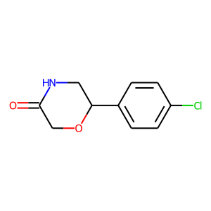 6-(4-Chlorophenyl)morpholin-3-one