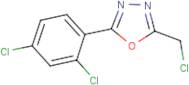 2-Chloromethyl-5-(2,4-dichlorophenyl)-1,3,4-oxadiazole