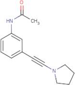 3'-[(Pyrrolidin-1-yl)ethynyl]acetanilide