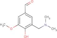 3-[(Dimethylamino)methyl]-4-hydroxy-5-methoxybenzaldehyde