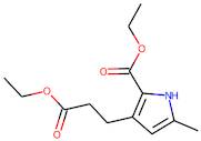 Ethyl 3-[2-(ethoxycarbonyl)ethyl]-5-methyl-1H-pyrrole-2-carboxylate