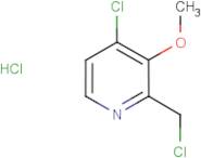 4-Chloro-2-(chloromethyl)-3-methoxypyridine hydrochloride,