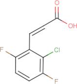 2-Chloro-3,6-difluorocinnamic acid