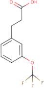 3-[3-(Trifluoromethoxy)phenyl]propanoic acid