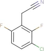 3-Chloro-2,6-difluorophenylacetonitrile