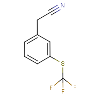 3-(Trifluoromethylthio)phenylacetonitrile