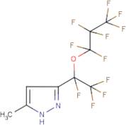 3-[Tetrafluoro-1-(heptafluoropropoxy)ethyl]-5-(methyl)pyrazole
