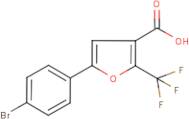 5-(4-Bromophenyl)-2-(trifluoromethyl)-3-furoic acid