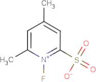 N-Fluoro-4,6-dimethylpyridinium-2-sulphonate