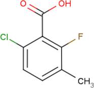 6-Chloro-2-fluoro-3-methylbenzoic acid