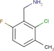 2-Chloro-6-fluoro-3-methylbenzylamine
