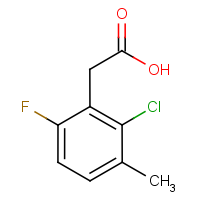 2-Chloro-6-fluoro-3-methylphenylacetic acid