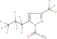 1-Acetyl-5-(heptafluoropropyl)-3-(trifluoromethyl)-1H-pyrazole