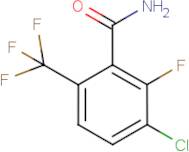 3-Chloro-2-fluoro-6-(trifluoromethyl)benzamide