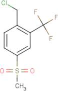 4-(Methylsulphonyl)-2-(trifluoromethyl)benzyl chloride