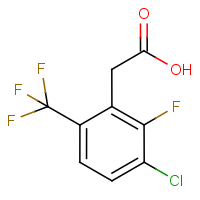 3-Chloro-2-fluoro-6-(trifluoromethyl)phenylacetic acid